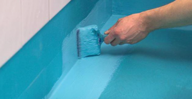 Paint waterproofing