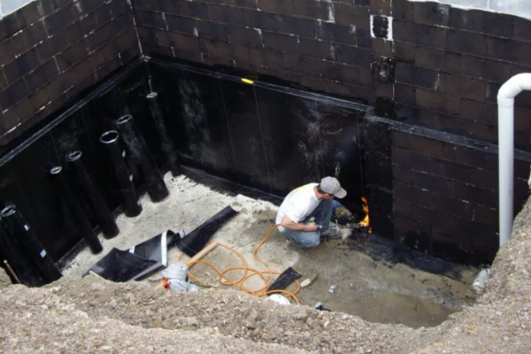 waterproofing of the foundation
